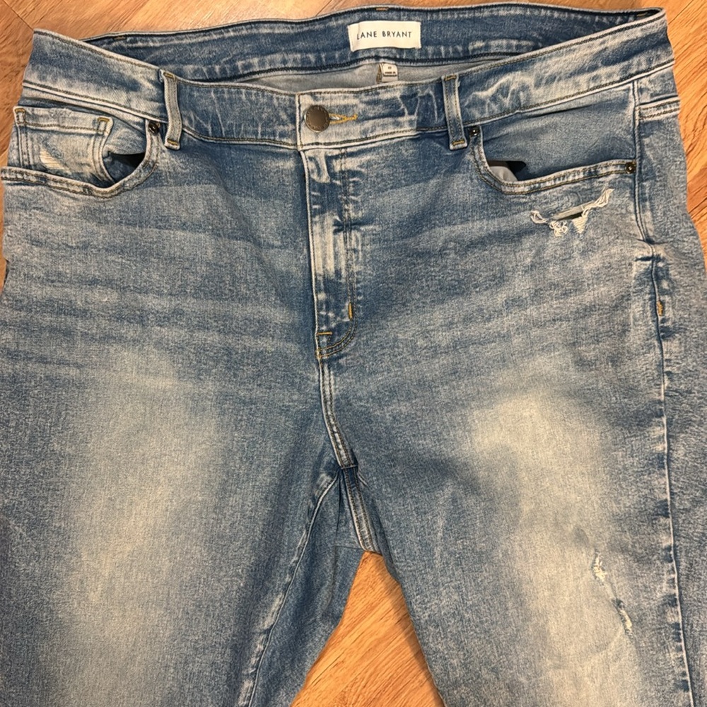 Lane Bryant High Rise Skinny Size 22 - Picture 2 of 6